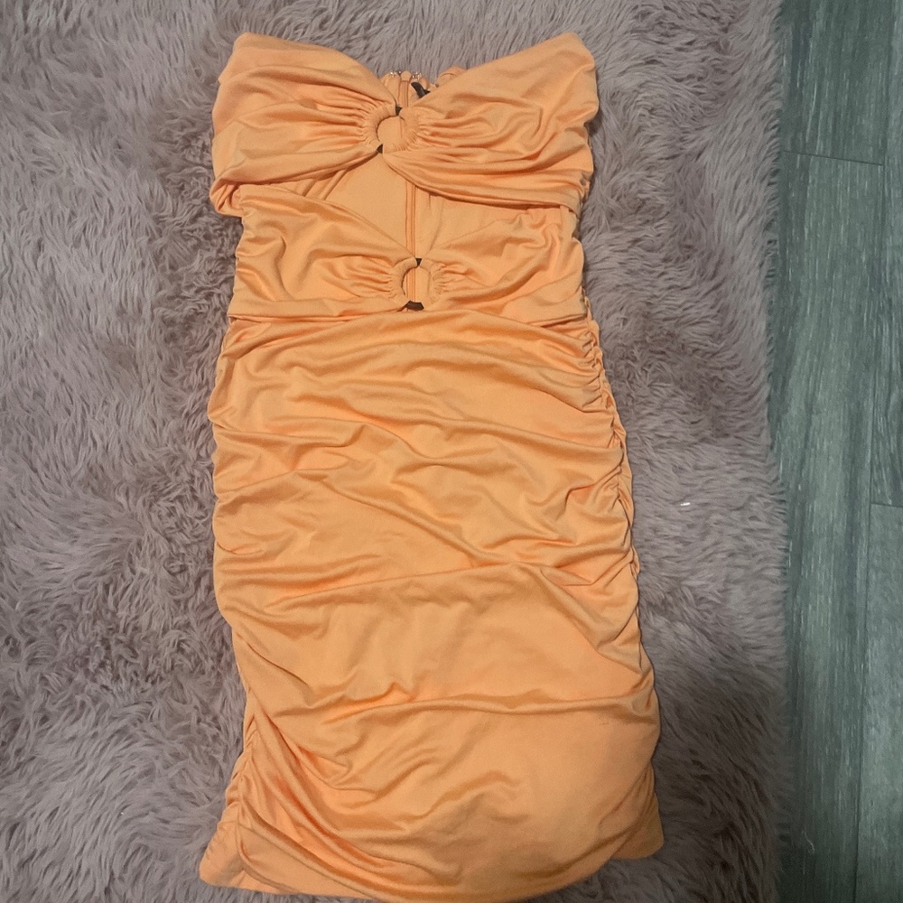 Street wear society orange dress